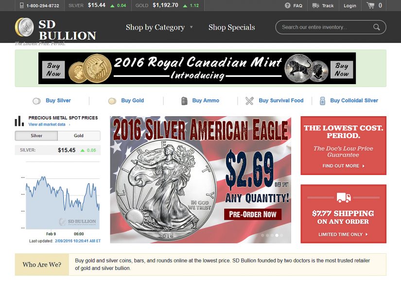 SD Bullion - Affiliate Program Featured Image